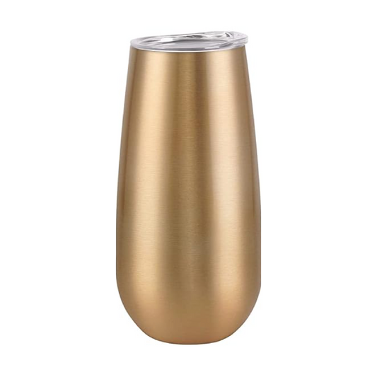 6 oz Tumbler- Gold insulated