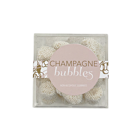 Champagne bubbles non-alcoholic gummies