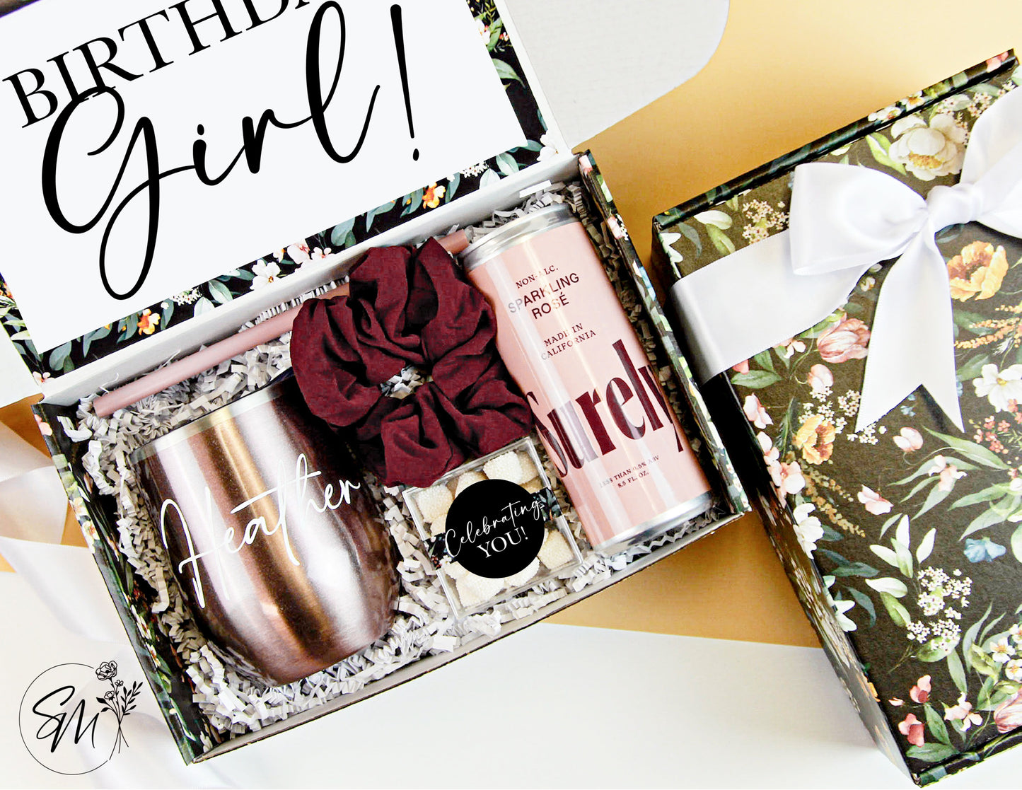 MB- Floral Birthday Gift Box