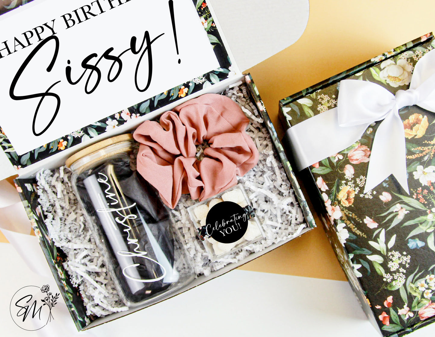 MB- Floral Birthday Gift Box