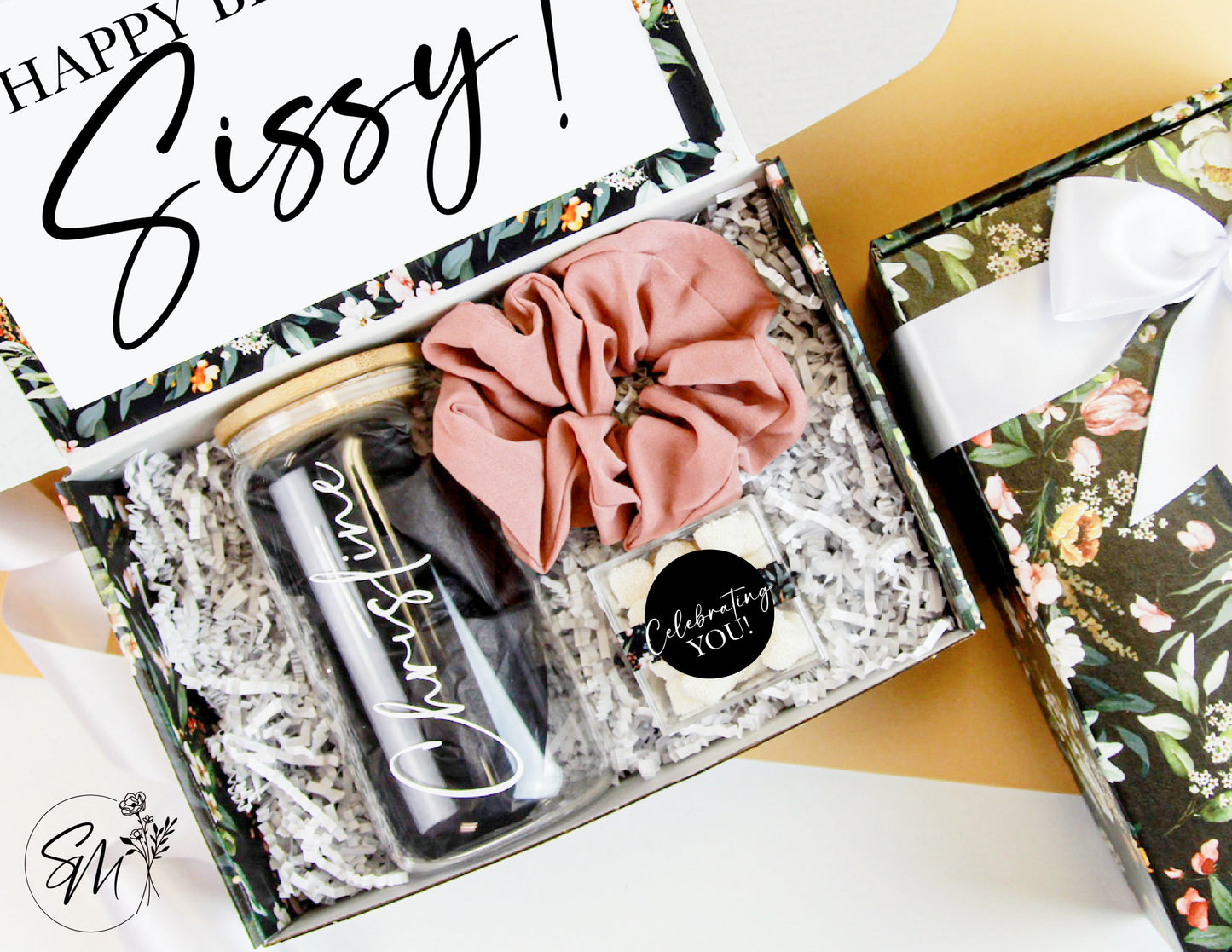 MB- Floral Birthday Gift Box